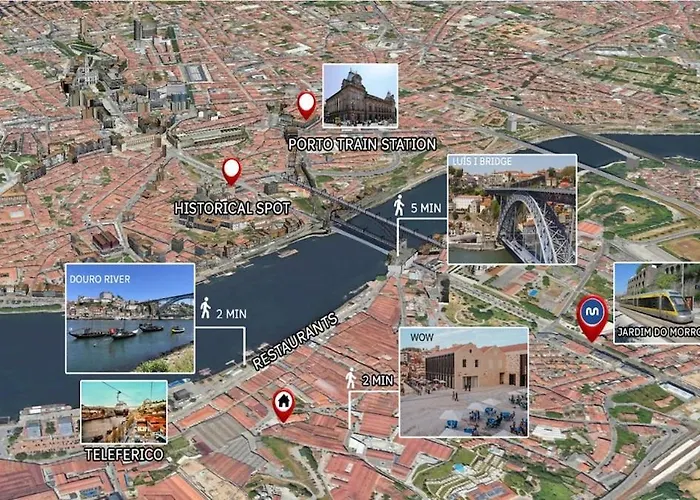 Casa de Férias Cozy 2 Min Walk To Douro River With Ac Vila Nova de Gaia